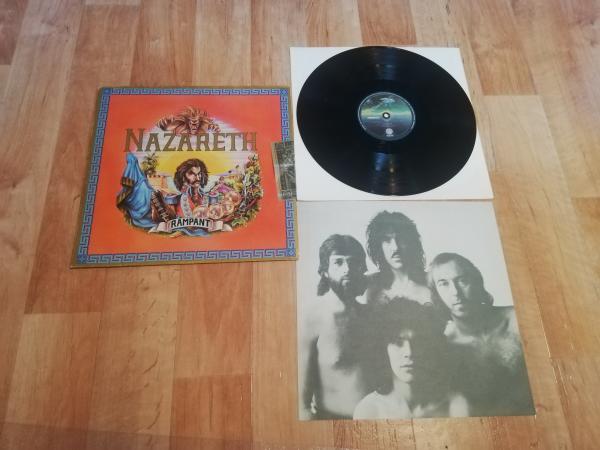 Nazareth Rampant 1974 Vertigo 6370401 Deutsche Pressung VG/VG+
