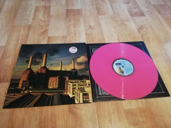 Pink Floyd Animals 1977 EMI 1C 064-98434 B Deutsche Pressung Pink Vinyl Limitierte Sonderauflage NM/VG+
