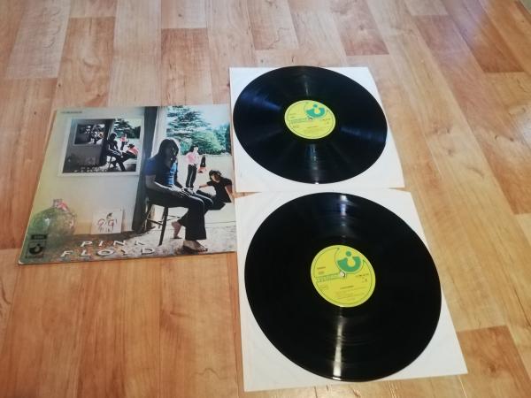 Pink Floyd Ummagumma 1971 EMI 1C 188-04 222/23 Doppel LP Deutsche Pressung VG+/VG(Initialen auf LP Label)