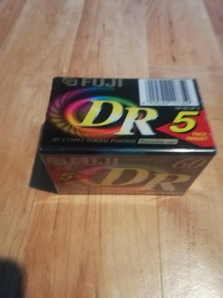 Fuji DR 60 5P D IEC 1/Type 1 Audio Leerkassetten 5er Pack Originalverpackt