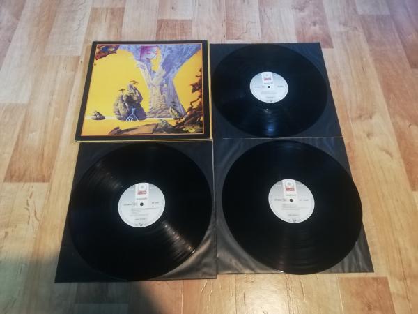 Yes- Yesstory 1991 Atco Atlantic 7567-91747-1 DG Dreifach LP Deutsche Pressung NM/VG+