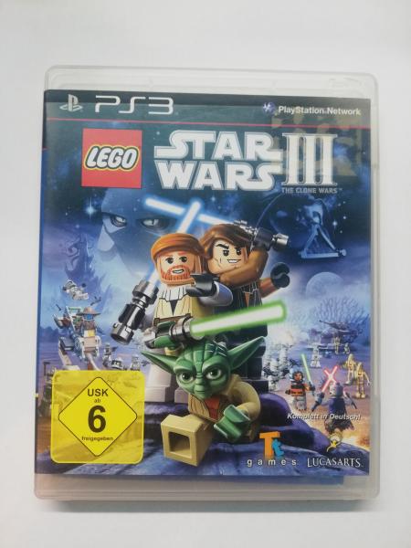 Star Wars III The Clone Wars Lego Playstation 3 BLES 00934 USK ab 6 Jahren