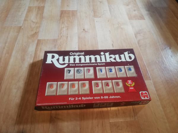 Rummikub Original komplett in sehr guten Zustand  Spiel des Jahres 1980 Jumbo 3466