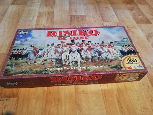Risiko De Luxe Das große Strategie-Spiel von 1992 Parker