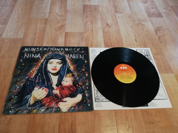 Nina Hagen Nun Sex Monk Rock 1982 CBS 85774 Holländische Pressung VG+/VG