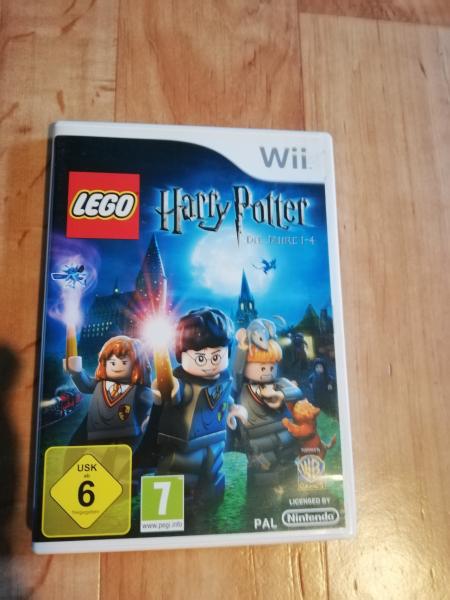 Harry Potter Die Jahre 1-4 Lego Pal Nintendo Wii komplett mit Anleitung USK ab 6 Jahren