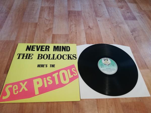 Sex Pistols Never Mind The Bollocks Here`s The Sex Pistols 1977 Virgin Records 25593 XOT Deutsche Pressung VG+/VG+