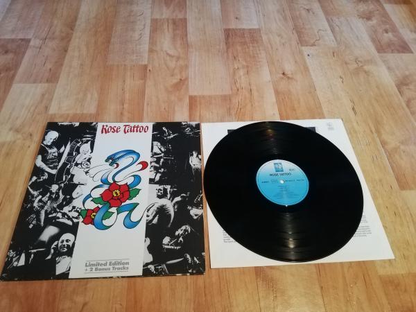 Rose Tattoo Rose Tattoo 1989 Repertoire Records RR 2024-LX Deutsche Pressung Limited Edition+2 Bonus Tracks VG+/VG+