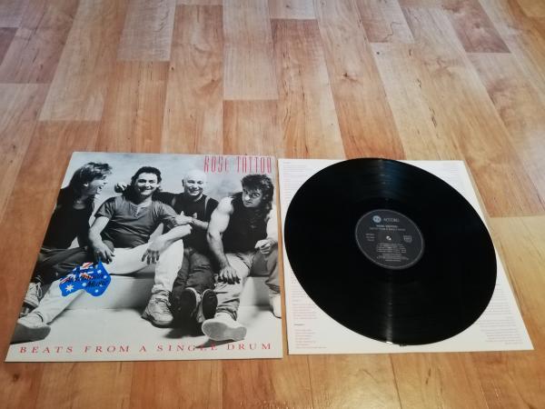Rose Tattoo Beats From A Single Drum 1986 Accord 101591 Französische Pressung NM/VG+