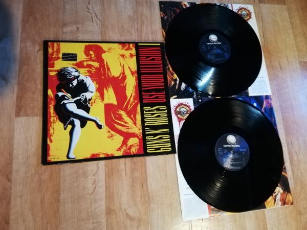 Guns`N `Roses Use your Illusion I 1991 Geffen Records GEF 24415 Deutsche Pressung VG+/VG+