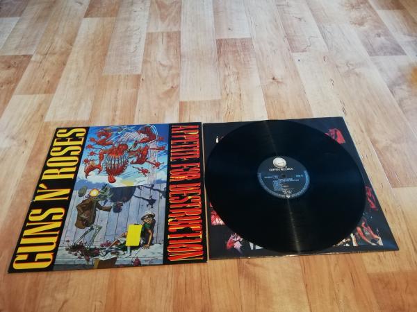 Guns`n Roses Appetite for destruction 1987 Geffen Records Deutsche Pressung 924148-1 VG+/VG+