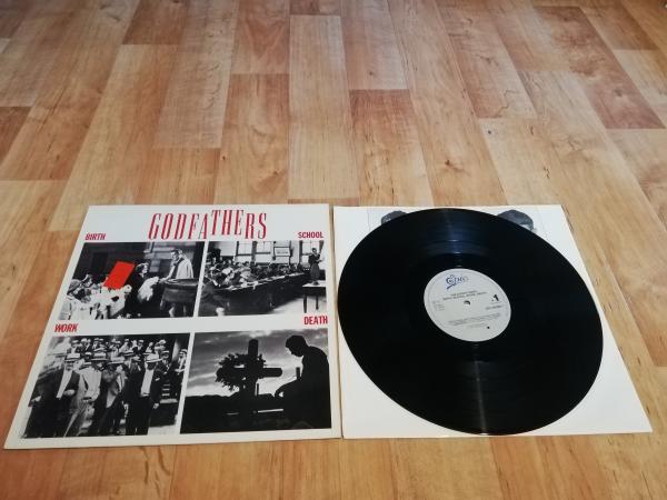 The Godfathers Birth School Work Death 1988 CBS EPIC 460583 1 Holländische Pressung VG+/VG+