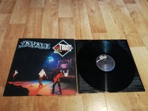 Trust Savage 1982 CBS Epic 85546 Holländische Pressung VG+/VG+