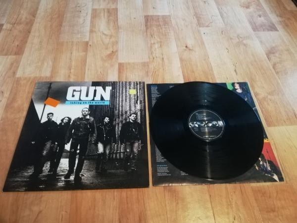 Gun Taking on the World 1989 A&M Records 397007-1 Deutsche Pressung NM/VG+