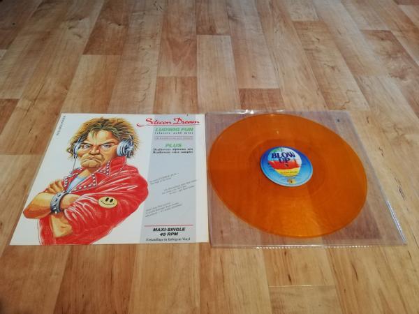 Silicon Dream Ludwig Fun Classic Acid Mix 1984 Intercord INT 125.754 Erstauflage in Orangen Vinyl NM/VG+