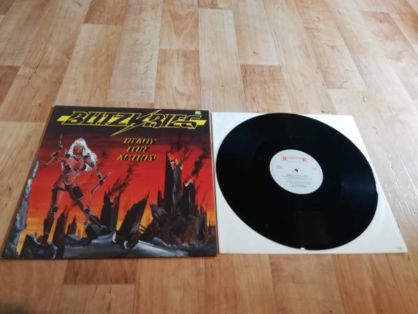 Blitzkrieg Ready for Action 1985 Roadrunner RR 9743 Holländische Pressung NM/NM