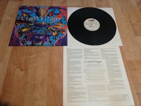 Clawfinger- Deaf Dumb Blind 1993 WEA 4509-92345 Deutsche Pressung VG+/NM