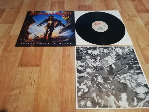 Armored Saint Live Saints will conquer 1988 Roadrunner Records RR 9520 Holländische Pressung VG+/NM