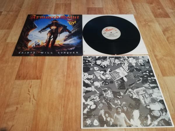 Armored Saint Live Saints will conquer 1988 Roadrunner Records RR 9520 Holländische Pressung VG+/VG+
