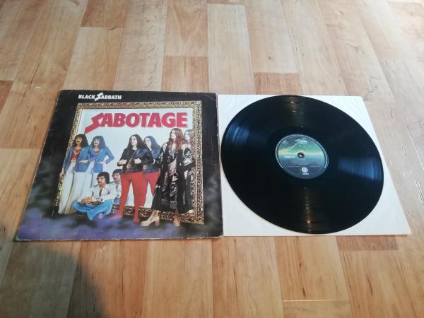 Black Sabbath Sabotage 1975 Vertigo 6366115 Deutsche Pressung VG-/VG-