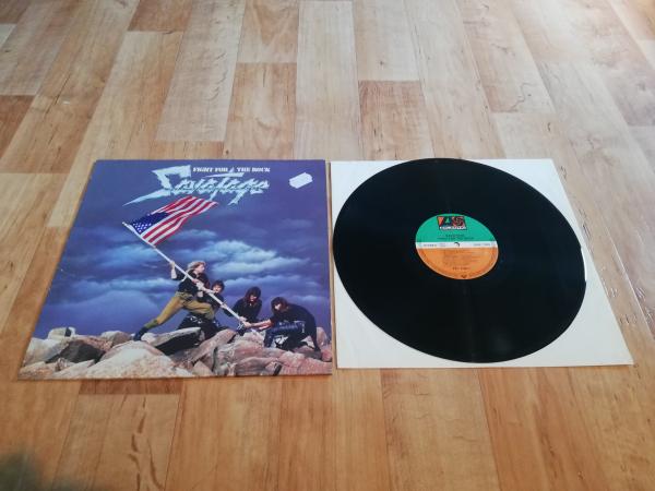 Savatage Fight for the Rock 1986 Atlantic 7567-81634-1 Deutsche Pressung NM/VG+