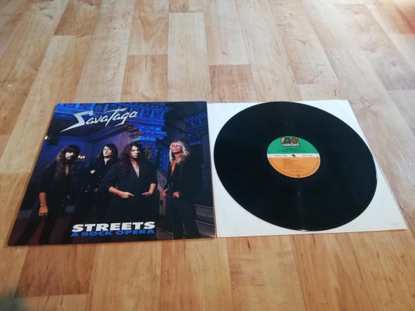 Savatage Streets a Rock Opera 1991 Atlantic 7567-82320-1 Deutsche Pressung NM/NM