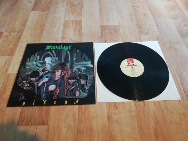 Savatage Sirens 1985 Music for Nations MFN 48 Französische Pressung NM/VG+