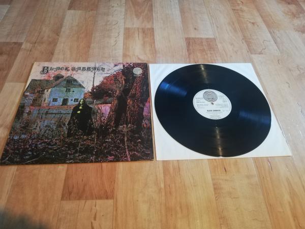 Black Sabbath Black Sabbath 1970 Vertigo 847903 VTY VO 6 Deutsche Pressung VG+/VG+