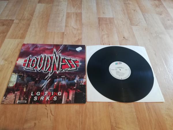 Loudness Lightning Strikes 1986 WEA 790512-1 Deutsche Pressung VG+/VG+