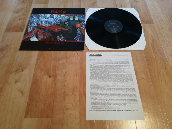 Andy Prieboy ...Upon my wicked Son 1990 Doctor Dream Records 106651 Französische Pressung VG+/VG+