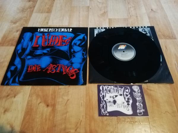 Lüde & Astros Unberechenbar 1989 Ariola 210210 Deutsche Pressung NM/VG+