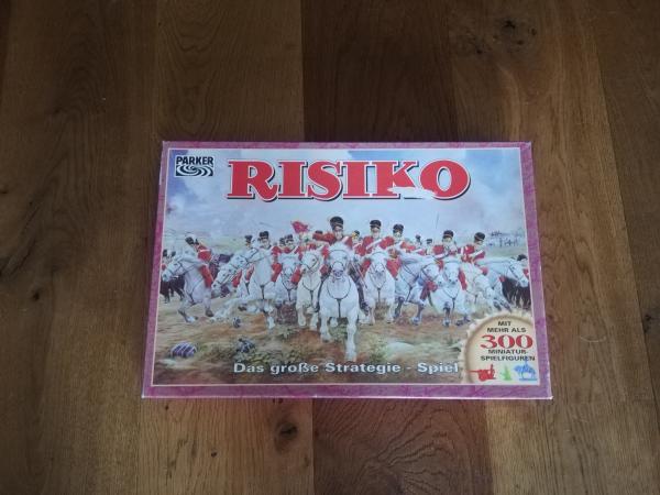 Risiko Parker 1994 14538100 komplett in sehr gutem Zustand(Karton mit leichtem Abriss)