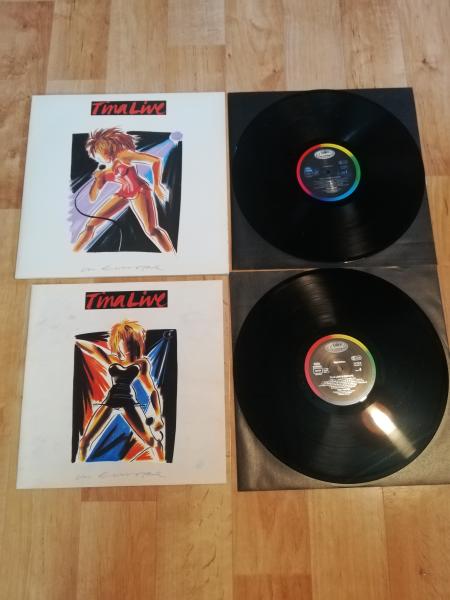 Tina Turner-Tina Live in Europe 1988 Capitol Records 157222 Club Edition Doppel-LP Holländische Pressung VG+/VG+