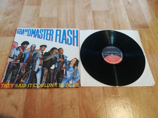 Grandmaster Flash They said it couldn`t be done 1985 Elektra 960389-1 Deutsche Pressung VG+/VG+