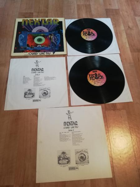 Nektar-Sounds like this 1973 Bellaphon BDA 7501 Deutsche Pressung VG+/VG+