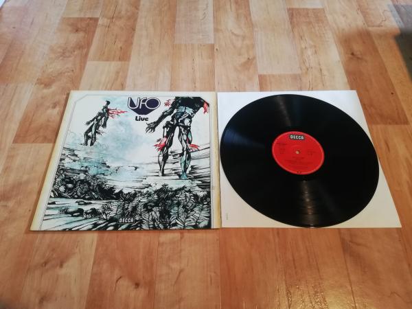 UFO Live 1972 Decca SLK 16769-P/6.21454 Deutsche Pressung VG/VG