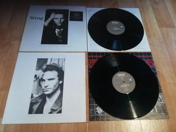 Sting-...Nothing like the sun 1987 A&M Records 393912-1 Deutsche Pressung Doppel LP VG+/VG+