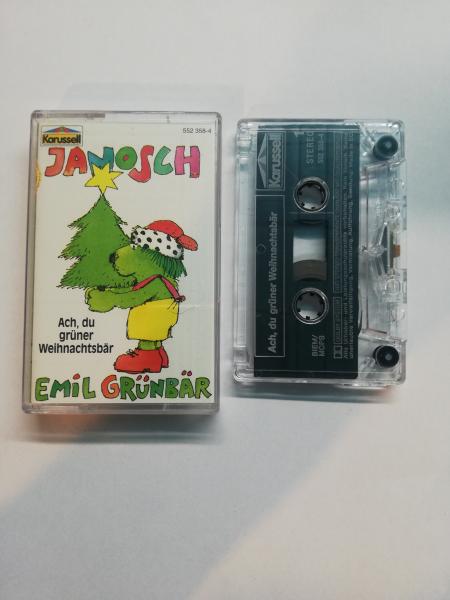 Janosch Emil Grünbär Ach du grüner Weihnachtsbär Transparent 552358-4 Karussell