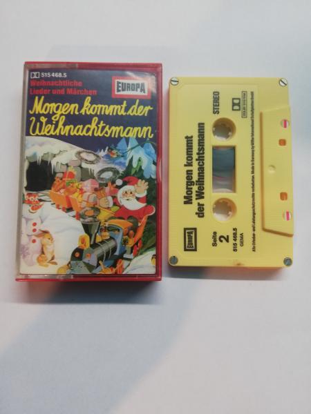 Morgen kommt der Weihnachtsmann 4-fach Silber geschraubt Gelb 515468.5 Europa