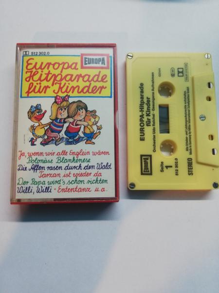 Europa-Hitparade für Kinder 5-fach Silber Geschraubt Gelb 512302.0 Europa