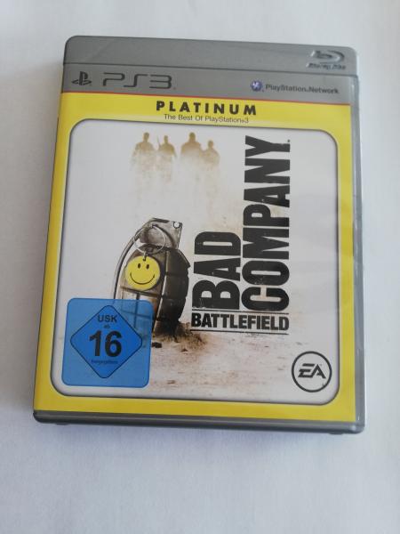Battlefield : Bad Company Playstation 3 Platinum BLES 00259 USK ab 16 Jahren