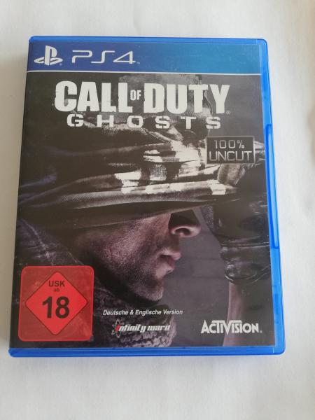 Call of Duty Ghosts 100% Uncut Playstation 4 CUSA 00025 USK ab 18 Jahren