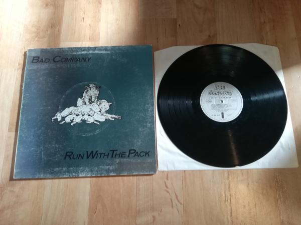 Bad Company Run with the Pack 1976 Island Records 27000 XOT Deutsche Pressung VG+/VG