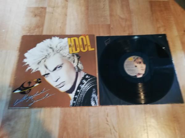 Billy Idol Whiplash Smile 1986 Chrysalis 207689 Deutsche Pressung VG/VG