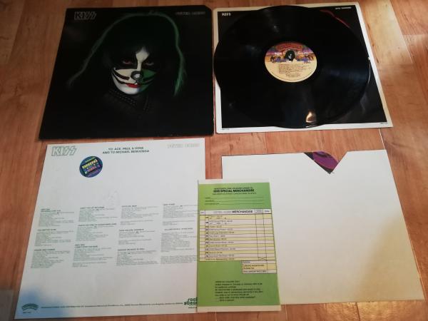 Kiss Peter Criss 1978 Casablanca NBLP 7122 US Pressung incl Poster VG+/VG+