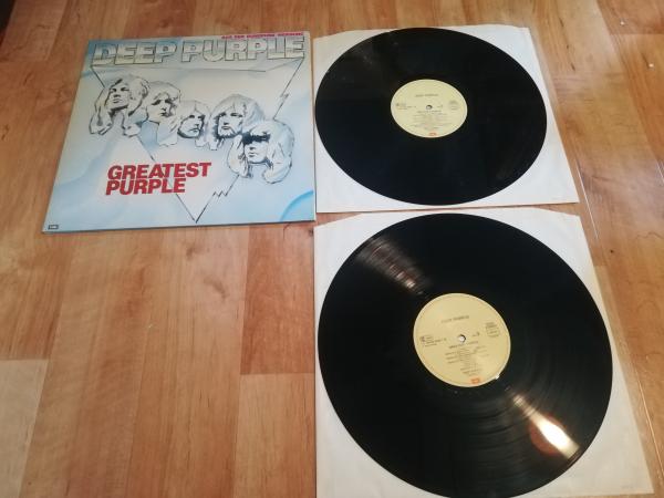 Deep Purple Greatest Purple 1985 EMI 198260452 3 Doppel LP Deutsche Pressung NM/VG+