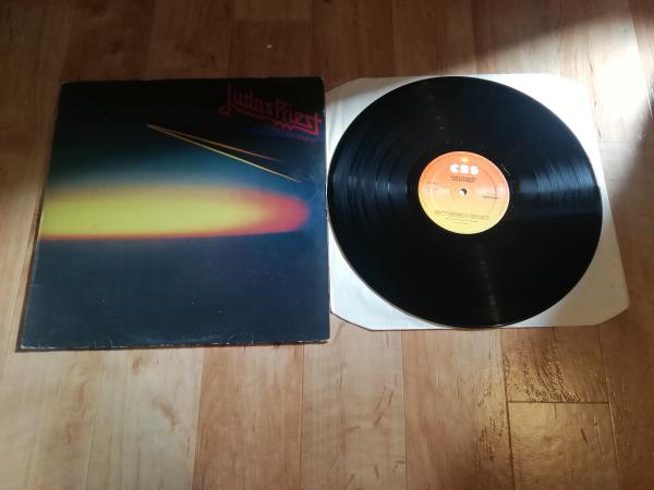 Judas Priest Point of Entry 1981 CBS 84834 Holländische Pressung VG+/VG-