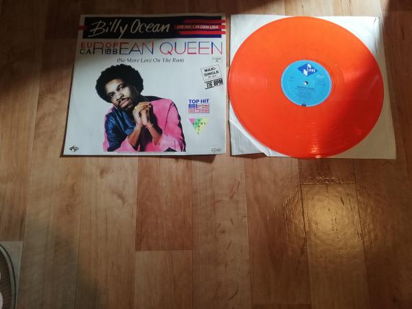 Billy Ocean European Queen 1984 Teldec 6.20343 Oranges Vinyl Deutsche Pressung VG+/VG+
