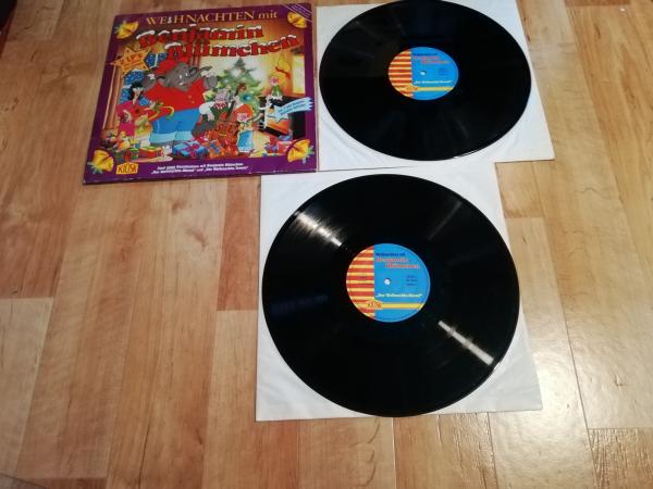 Benjamin Blümchen Weihnachten mit Benjamin Blümchen 1985 Kiosk TG 1579 Deutsche Pressung VG/VG