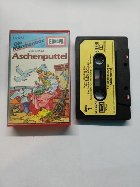 Die Märchenbox Folge 5 Aschenputtel/Schneeweißchen und Rosenrot Schwarz mit Beigen Aufkleber 515427.8 Europa